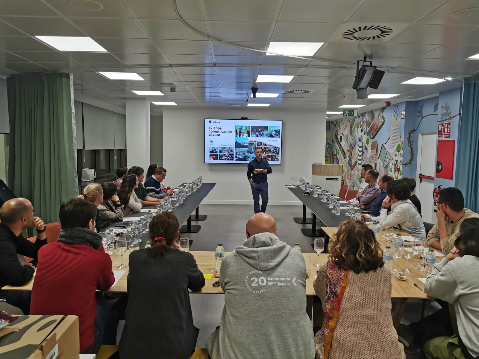 Corporate wine masterclass