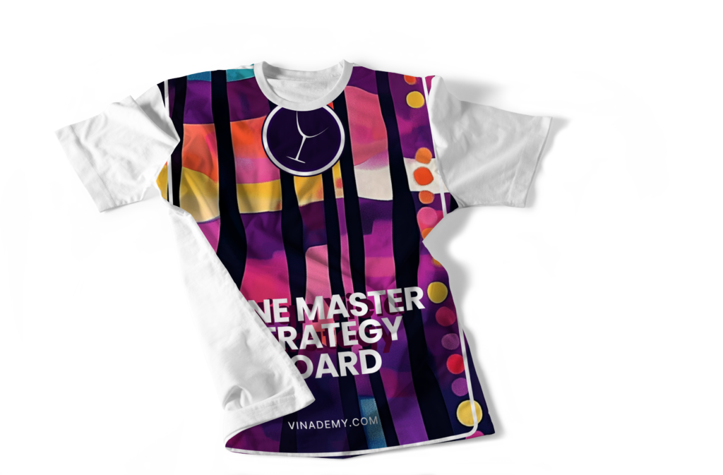 Camiseta con el diseño de Wine Master Strategy