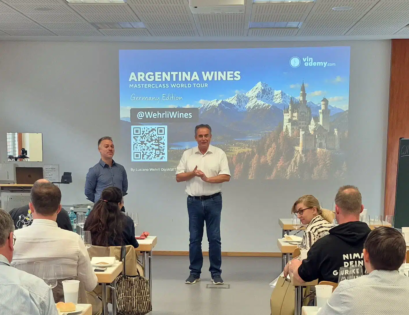 Masterclass del Argentina Wine World Tour en Geisenheim